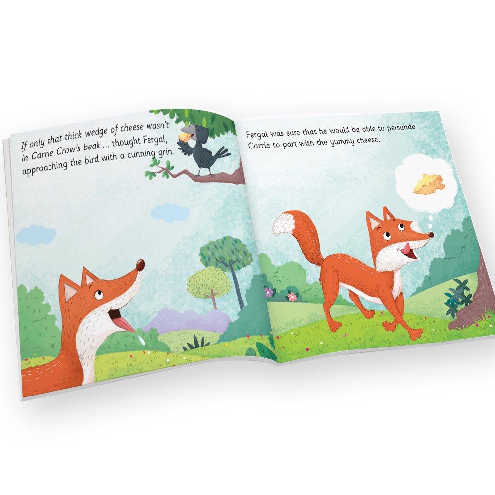 Jolly Kids Aesop’s Fables English Short Stories Book 1 Set of 4 for Little Children| Ages 3 – 6 Years| Moral Stories