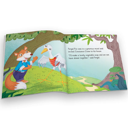Jolly Kids Aesop’s Fables English Short Stories Book 3 Set of 4 for Little Children| Ages 3 – 6 Years| Moral Stories