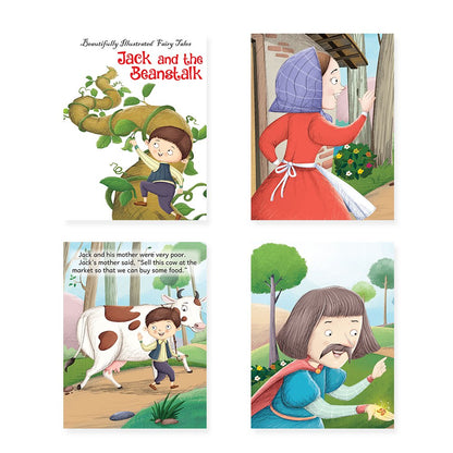 Jolly Kids Beautifully Illustrated Fairy Tales Books A Set of 4 For Kids Ages 3-8 Years| Classic Storytelling Gift Book