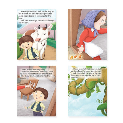 Jolly Kids Beautifully Illustrated Fairy Tales Books A Set of 4 For Kids Ages 3-8 Years| Classic Storytelling Gift Book