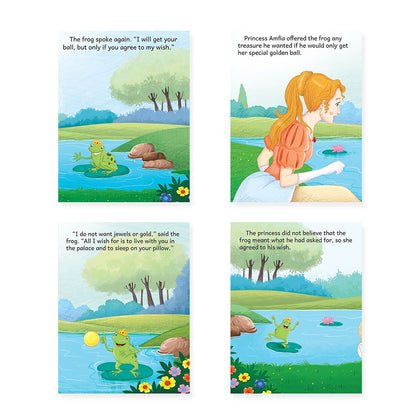 Jolly Kids Beautifully Illustrated Fairy Tales Books D Set of 4 Combo Storytelling Books For Kids Ages 3-8 Years