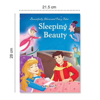 Jolly Kids Beautifully Illustrated Fairy Tales Books E Set of 8 Combo Storytelling Books For Kids Ages 3-8 Years