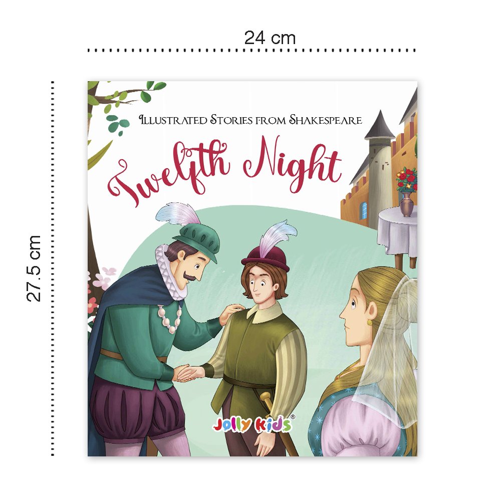 Shakespeare for Young Minds: Jolly Kids' Illustrated Stories Combo Set of 12 Ages 6-12 Years| Family Bonding through Classics Educational Literature