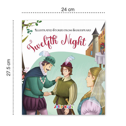 Shakespeare for Young Minds: Jolly Kids' Illustrated Stories Combo Set of 12 Ages 6-12 Years| Family Bonding through Classics Educational Literature