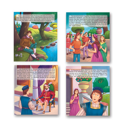 Shakespeare for Young Minds: Jolly Kids' Illustrated Stories Combo Set of 12 Ages 6-12 Years| Family Bonding through Classics Educational Literature