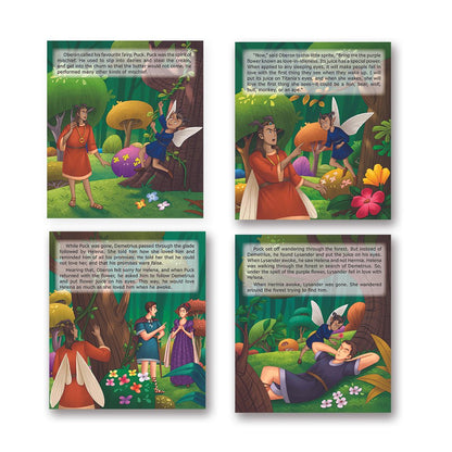 Shakespeare for Young Minds: Jolly Kids' Illustrated Stories Combo Set of 12 Ages 6-12 Years| Family Bonding through Classics Educational Literature