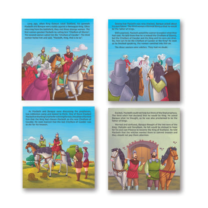 Shakespeare for Young Minds: Jolly Kids' Illustrated Stories Combo Set of 12 Ages 6-12 Years| Family Bonding through Classics Educational Literature