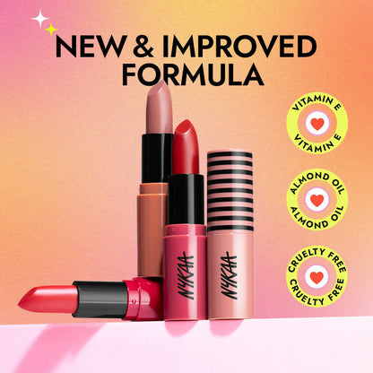 Nykaa So Creme Creamy Matte Lipstick - Wine & Grind