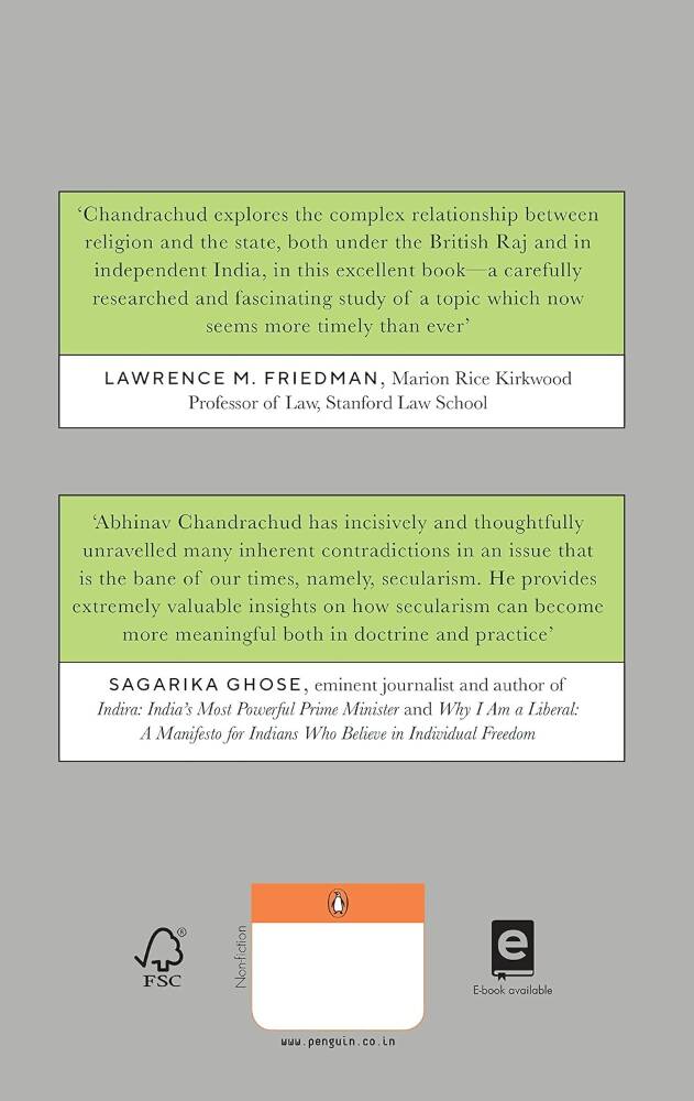 Republic of Religion By Abhinav Chandrachud
