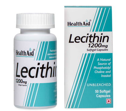 HealthAid Lecithin 1200 mg Softgel Capsules