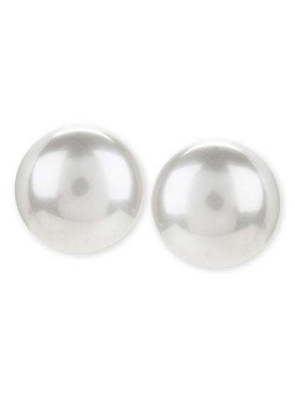 Pearl Studs (16mm)- Ruby Raang