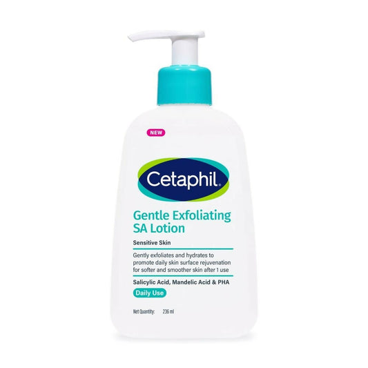 Cetaphil Gentle Daily Exfoliating Lotion With Salicylic Acid For Oily Acne Prone Skin