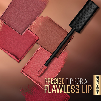 Lakme Xtraordin-Airy Velvet Matte Lip Mousse - The One Red