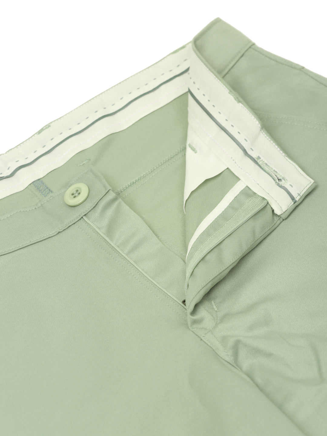 Jainish Men's Casual Cotton Solid Cargo Pants ( KGP 154 Pista-Green )