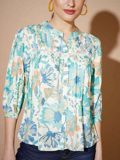 Myshka Women Multi Floral Tops