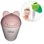 Safe-O-Kid Hair Washing Mug, Baby Shampoo Cup, Baby Shower, Baby Bath Rainer, Pink