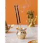 eCraftIndia Yellow Brass Incense Stick Holder