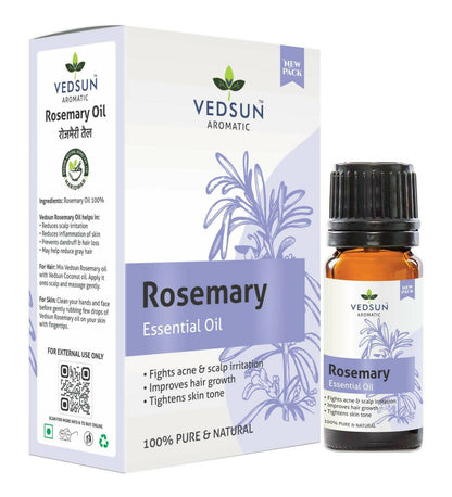 Vedsun Naturals Rosemerry Essential Oil Pure & Organic for Skin and Fragrance