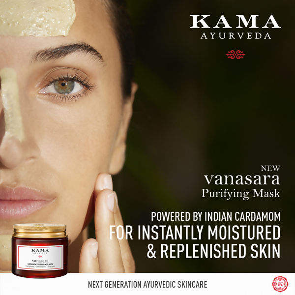 Kama Ayurveda Vanasara Cardamom Purifying Mud Mask