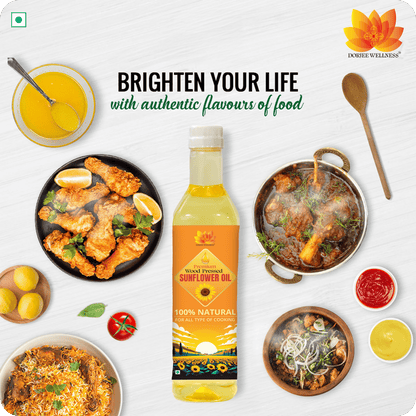 Dorjee Wellness Wood Pressed Sunflower Oil