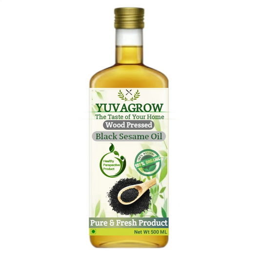 Yuvagrow Wood Pressed Black Sesame Oil