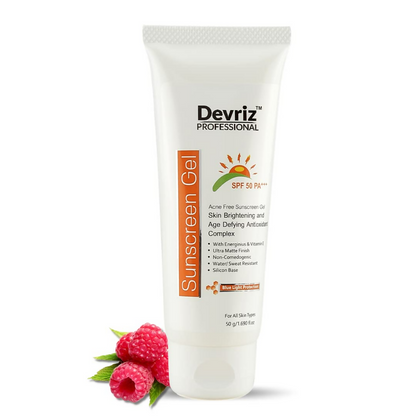Devriz Professional Sunscreen Gel Spf 50 Pa+++