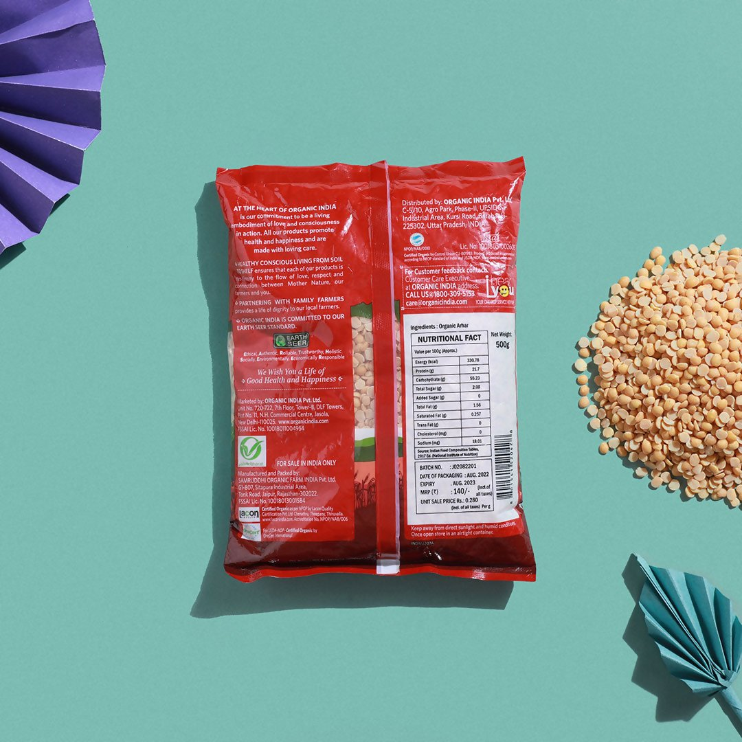 Organic India Arhar Dal (Tur Dal)