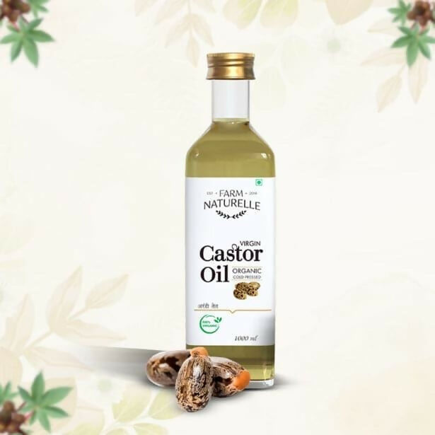 Farm Naturelle Pressed Castor Oil – Natural Care for Glowing Skin & Healthy Hair