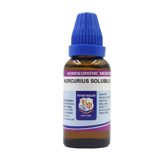 Father Muller Mercurius Solubilis Dilution