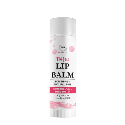 The Natural Wash Moisturizing Rose Tinted Lip Balm Shine & Natural Tint