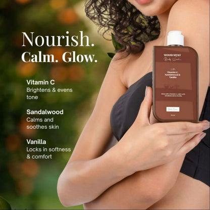 FreshLuxe Wood Myst Body Wash & Shower Gel