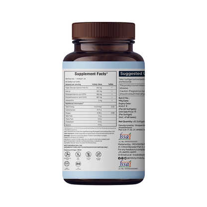 Miduty by Palak Notes Krill Omega Complex Softgels