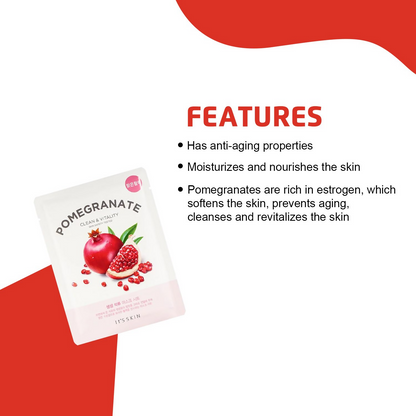It's Skin The Fresh Pomegranate Mask Sheet