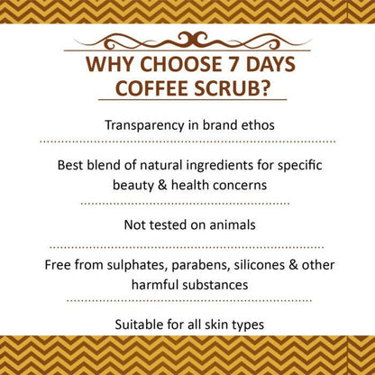 7 Days Coffee Body Scrub
