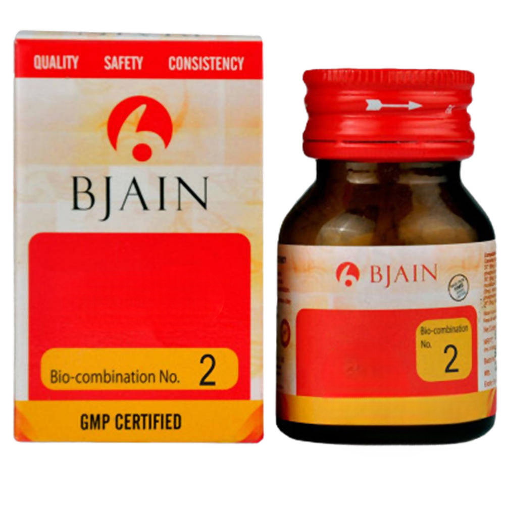 Bjain Homeopathy Bio Combination No.2 Tablet