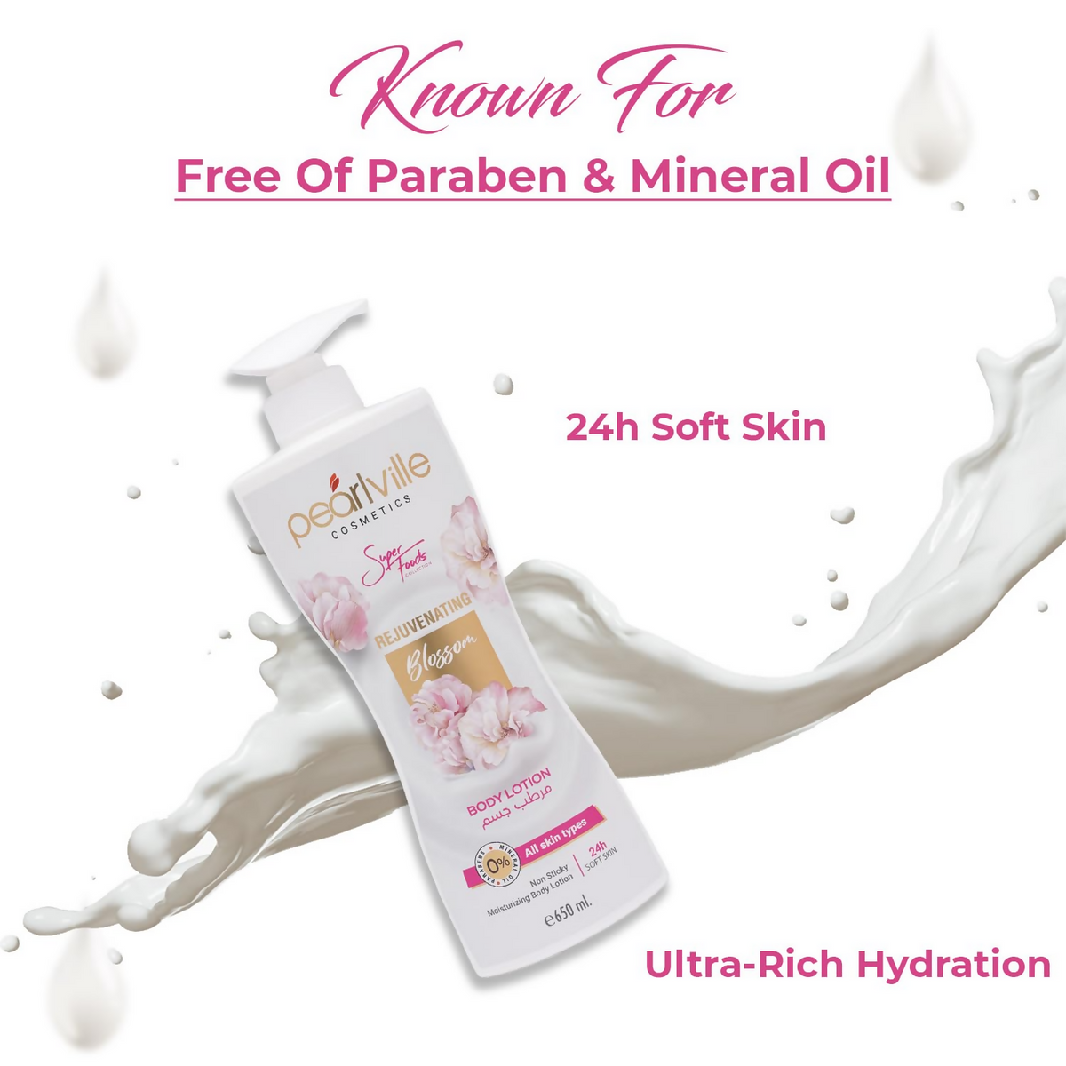 Pearlville Rejuvenating Blossom Body Lotion