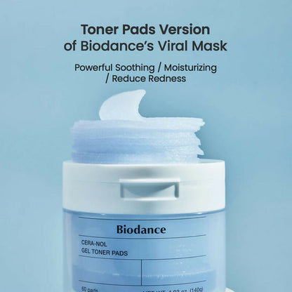 Biodance Cera-Nol Gel Toner Pad