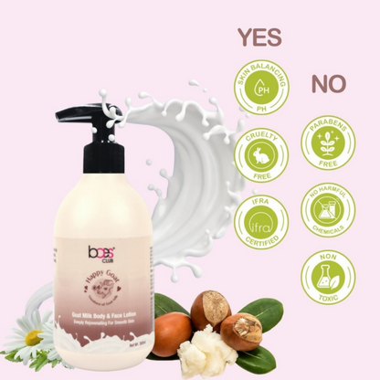 Baes Club Goat Milk Body & Face Lotion