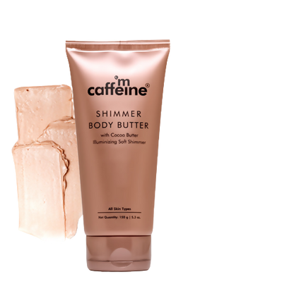 mCaffeine Shimmer Body Butter with Cocoa Butter
