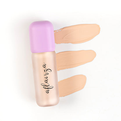 Aflairza Couvre Moi Liquid Concealer for Full Coverage, Lightweight & Seamless Blend