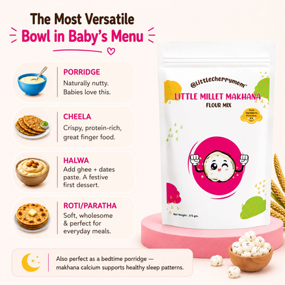 Littlecherrymom Little Millet Makhana Mix