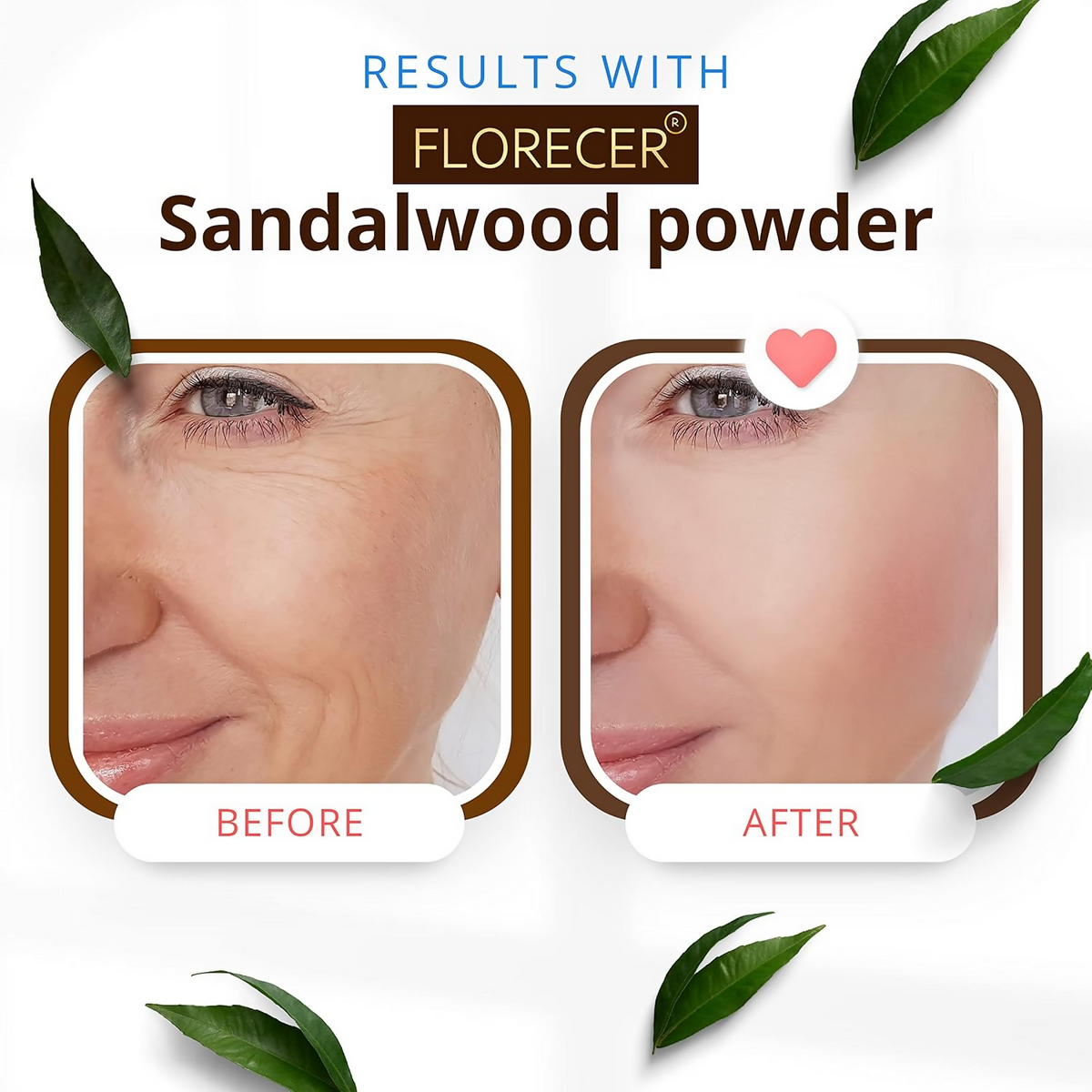 Florecer Sandalwood Powder For Face Pack