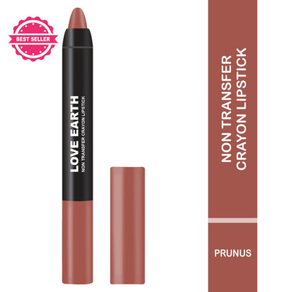 Love Earth Non Transfer Crayon Lipstick-Prunus