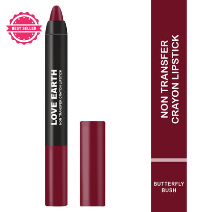 Love Earth Non Transfer Crayon Lipstick-Butterfly Bush