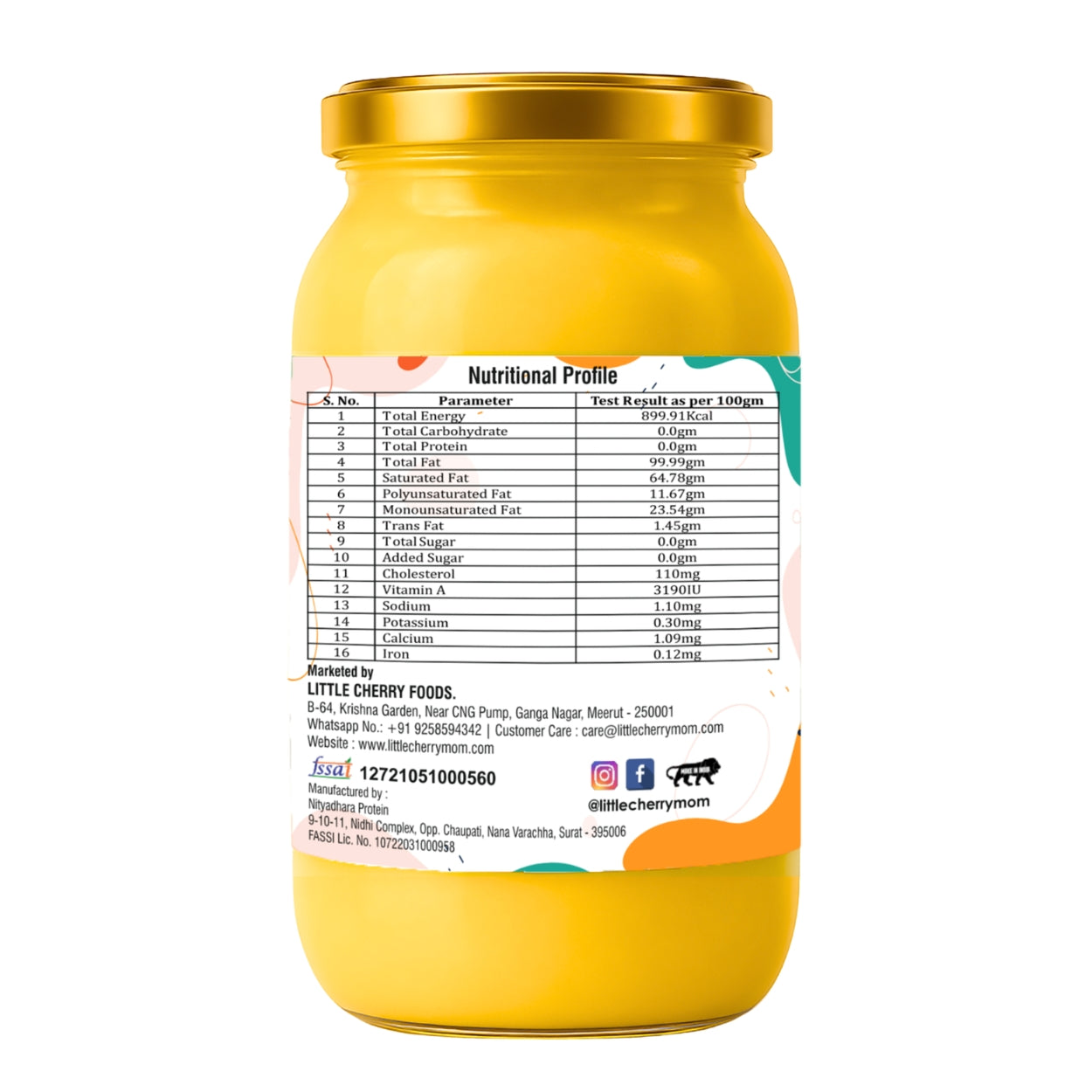 Littlecherrymom A2 Bilona Ghee & Amlaprash Combo