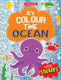 Dreamland Ocean- It's Colour time with Stickers : Children Drawing, Painting & Colouring Book