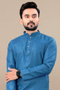 Neera Trendz Rama Cotton Blend Lining Work Men's Kurta With Pyjama