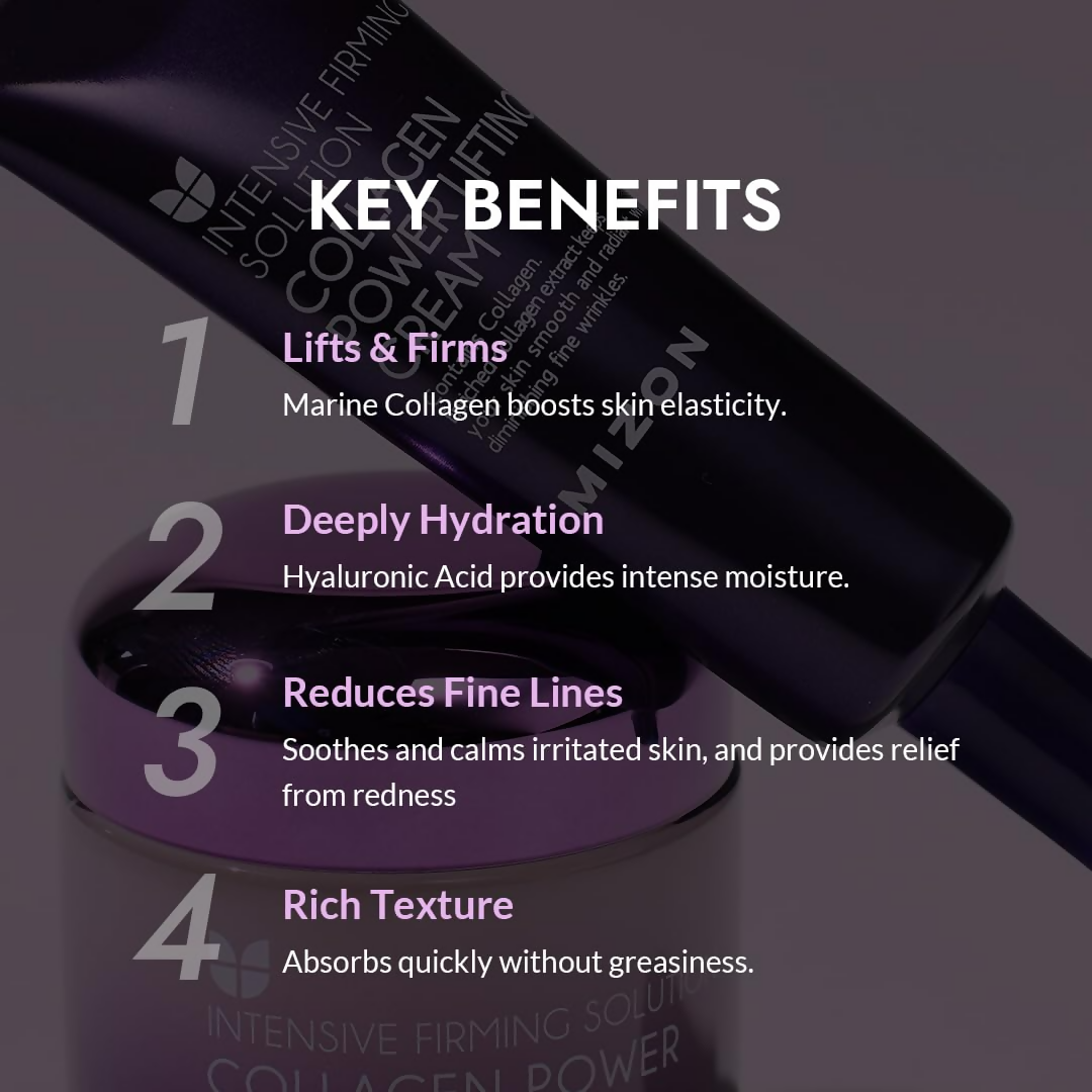 Mizon Collagen Power Lifting Cream Collagen Face Moisturizer