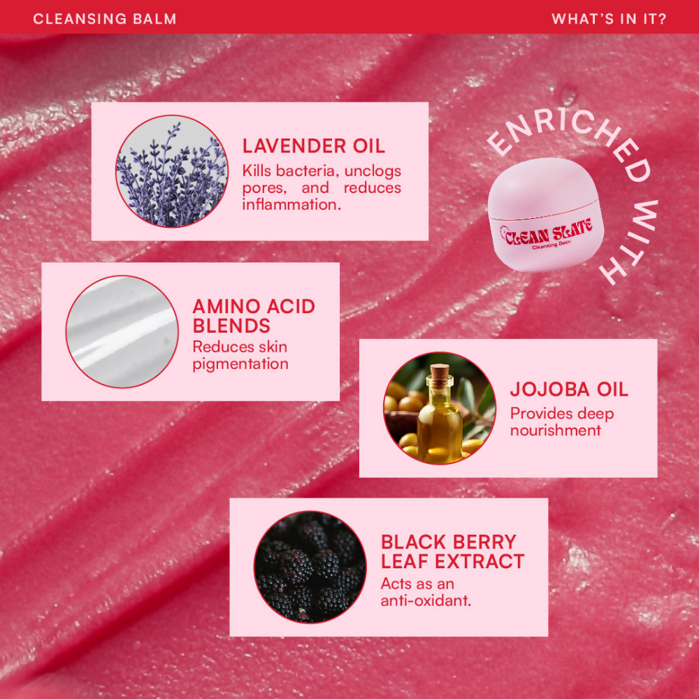 Gush Beauty Clean Slate Cleansing Balm