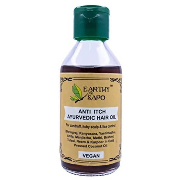 Earthy Sapo Anti Itch Ayurvedic Hair Oil